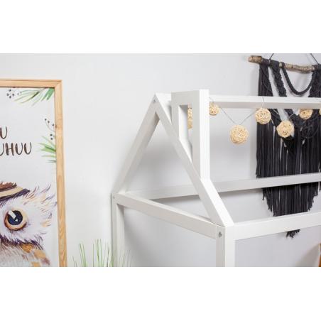 Łóżko Domek Adventure Mini 180x90 Biały (bez szuflady)