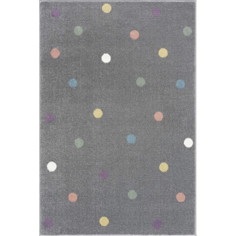 Dywan Dots Grey Colorful 160x230cm