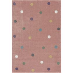 Dywan Dots Pink Colorful 120x180cm