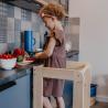 Kitchen Helper Drewniany Pomocnik Kuchenny dla Dziecka, Naturalny