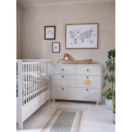 Wood Luck Vintage Komoda do pokoju dziecięcego