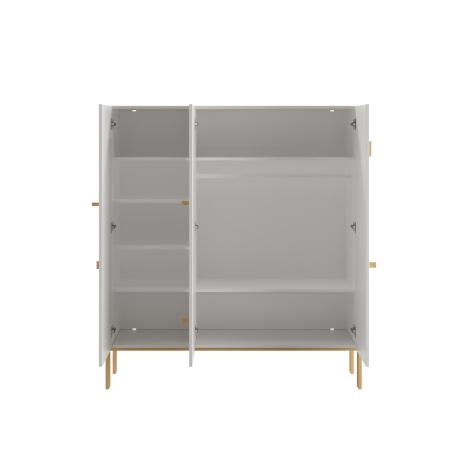 Cube szafa do pokoju dziecka w komplecie z nóżkami (wnętrze szafy)