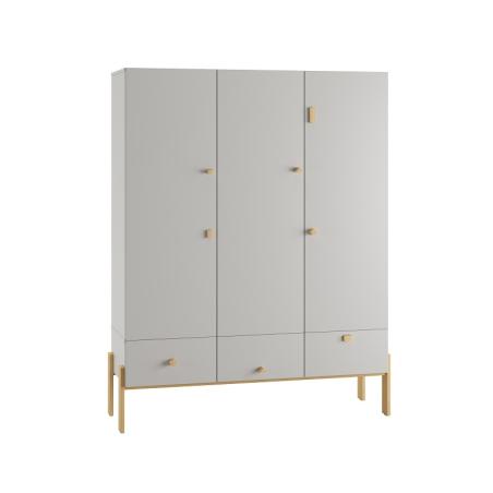 Cube szafa trzydrzwiowa + moduł 3-szufladowy III