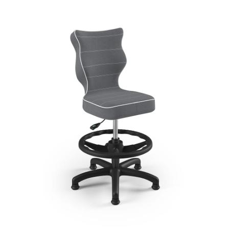 Krzesełko do biurka (wzrost 119-142) Petit ciemny szary (Jasmine)