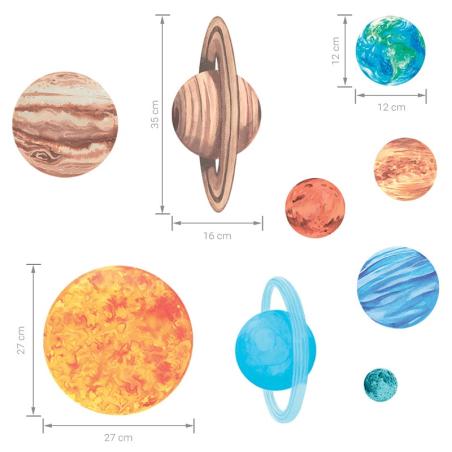 Pastelowe Love Naklejka Planety S