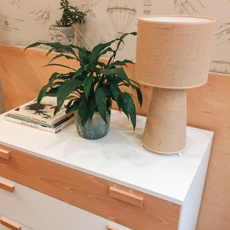 Young Deco Lampka Nocna Lampion Juta