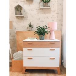 Young Deco Lampka Nocna Lampion Różowa