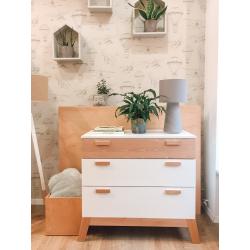 Young Deco Lampka Nocna Lampion Szara