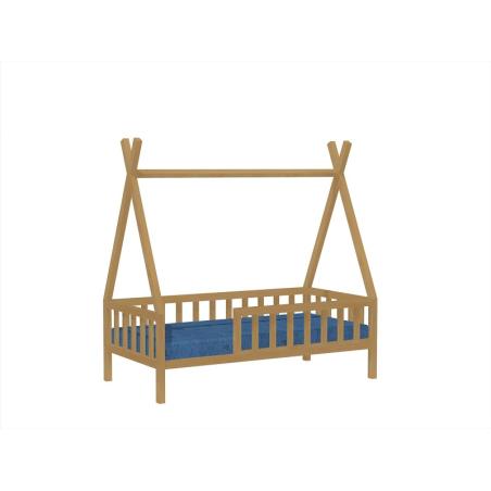 Łóżko Tipi 180x90 Naturalny (bez szuflady)