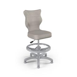 Krzesełko do biurka (wzrost 119-142) Petit szary (Monolith)