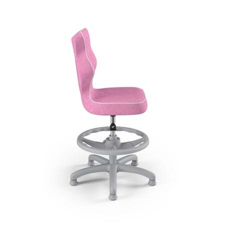 Krzesełko do biurka (wzrost 119-142) Petit różowy (Visto)