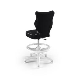 Krzesełko do biurka (wzrost 133-159) Petit czarny (Jasmine)