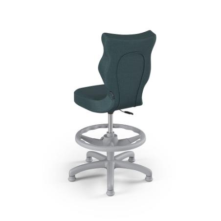 Krzesełko do biurka (wzrost 133-159) Petit niebieski (Monolith)