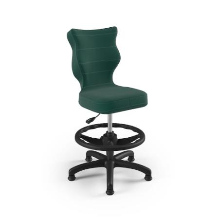 Krzesełko do biurka (wzrost 133-159) Petit zielony (Velvet)