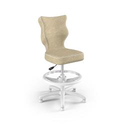 Krzesełko do biurka (wzrost 133-159) Petit beżowy (Visto)
