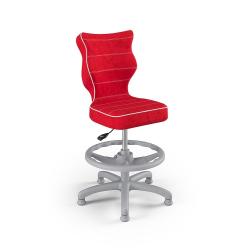 Krzesełko do biurka (wzrost 133-159) Petit czerwony (Visto)