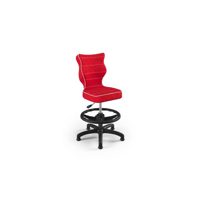 Krzesełko do biurka (wzrost 133-159) Petit czerwony (Visto)