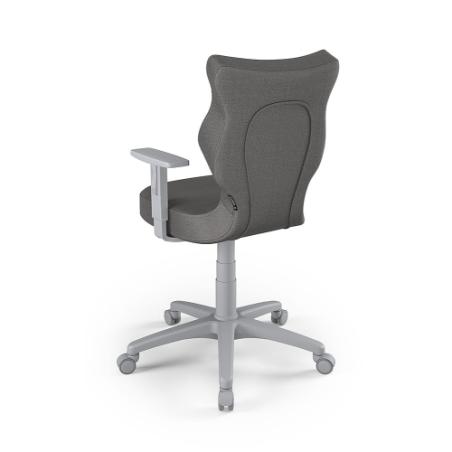 Krzesełko młodzieżowe (wzrost 146-176,5) Duo ciemny szary (Monolith)