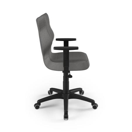 Krzesełko młodzieżowe (wzrost 146-176,5) Duo ciemny szary (Monolith)