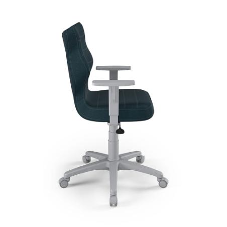 Krzesełko młodzieżowe (wzrost 146-176,5) Duo granatowy (Monolith)