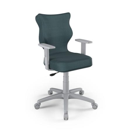 Krzesełko młodzieżowe (wzrost 146-176,5) Duo niebieski (Monolith)