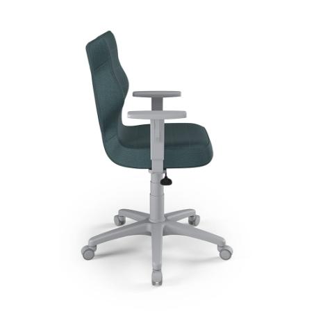 Krzesełko młodzieżowe (wzrost 146-176,5) Duo niebieski (Monolith)