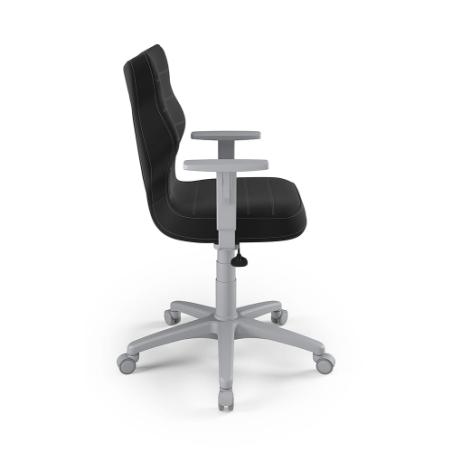 Krzesełko młodzieżowe (wzrost 146-176,5) Duo antracyt (Velvet)