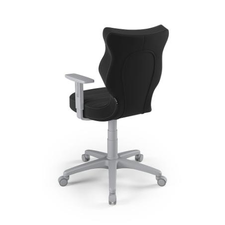 Krzesełko młodzieżowe (wzrost 146-176,5) Duo antracyt (Velvet)