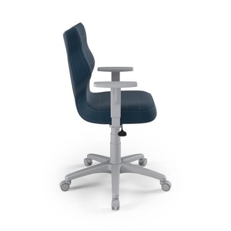 Krzesełko młodzieżowe (wzrost 146-176,5) Duo granatowy (Velvet)