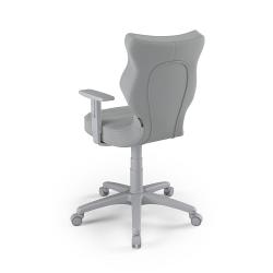 Krzesełko młodzieżowe (wzrost 146-176,5) Duo szary (Velvet)