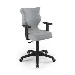 Krzesełko młodzieżowe (wzrost 146-176,5) Duo szary (Velvet)