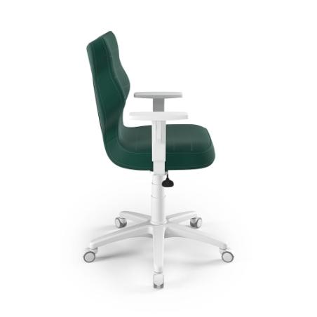 Krzesełko młodzieżowe (wzrost 146-176,5) Duo zielony (Velvet)