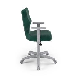 Krzesełko młodzieżowe (wzrost 146-176,5) Duo zielony (Velvet)