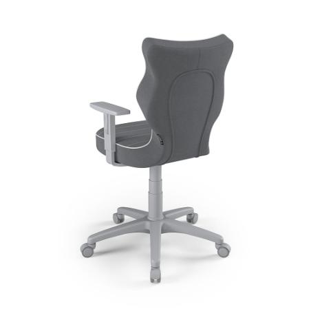 Krzesełko młodzieżowe (wzrost 146-176,5) Duo ciemny szary (Jasmine)