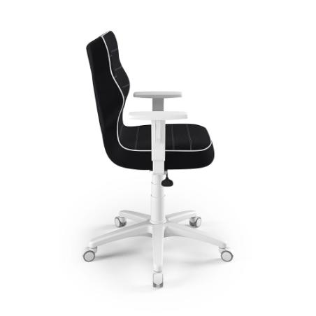 Krzesełko młodzieżowe (wzrost 146-176,5) Duo czarny (Jasmine)