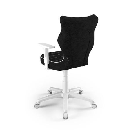 Krzesełko młodzieżowe (wzrost 146-176,5) Duo czarny (Visto)