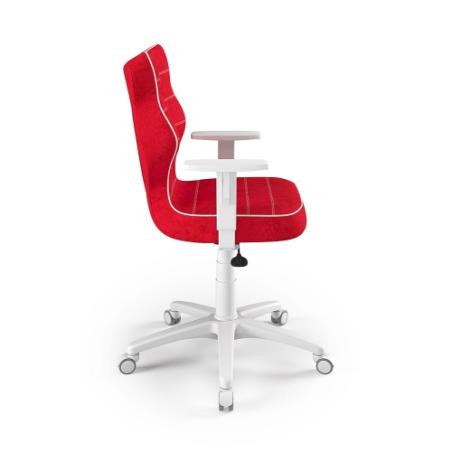 Krzesełko młodzieżowe (wzrost 146-176,5) Duo czerwony (Visto)