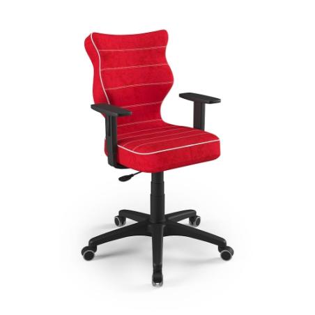 Krzesełko młodzieżowe (wzrost 146-176,5) Duo czerwony (Visto)