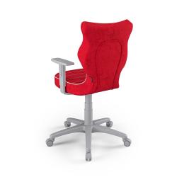 Krzesełko młodzieżowe (wzrost 146-176,5) Duo czerwony (Visto)