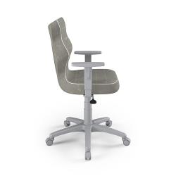 Krzesełko młodzieżowe (wzrost 146-176,5) Duo szary (Visto)