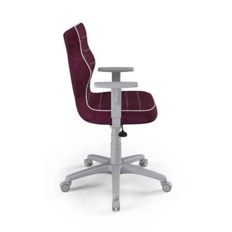 Krzesełko młodzieżowe (wzrost 146-176,5) Duo fioletowy (Visto)