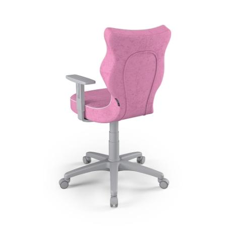 Krzesełko młodzieżowe (wzrost 146-176,5) Duo różowy (Visto)