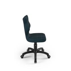 Krzesełko do biurka (wzrost 119-142) Petit granatowy (Monolith)