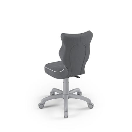 Krzesełko do biurka (wzrost 119-142) Petit ciemny szary (Jasmine)