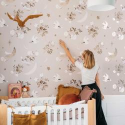 Tapeta Birds in The Night Sky