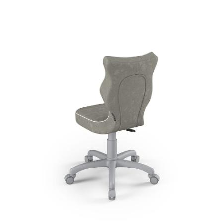 Krzesełko do biurka (wzrost 119-142) Petit szary (Visto)