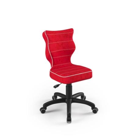 Krzesełko do biurka (wzrost 133-159) Petit czerwony (Visto)