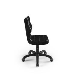 Krzesełko do biurka (wzrost 133-159) Petit czarny (Visto)