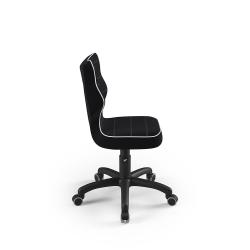 Krzesełko do biurka (wzrost 133-159) Petit czarny (Jasmine)