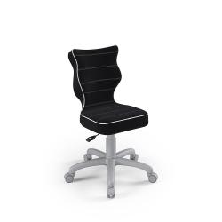 Krzesełko do biurka (wzrost 133-159) Petit czarny
